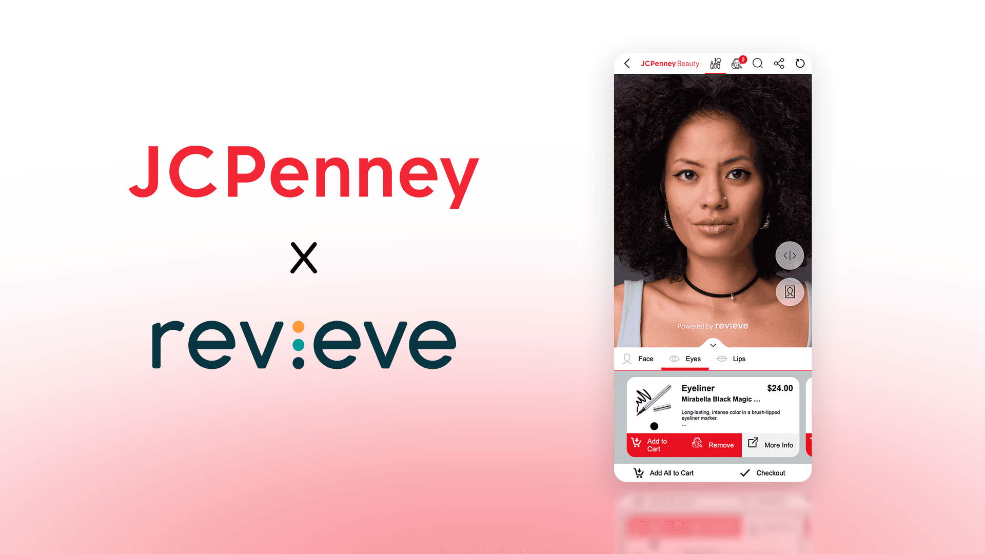 JCPenney Partners with Revieve to Offer Digital Makeup & Beauty AI/AR Experiences