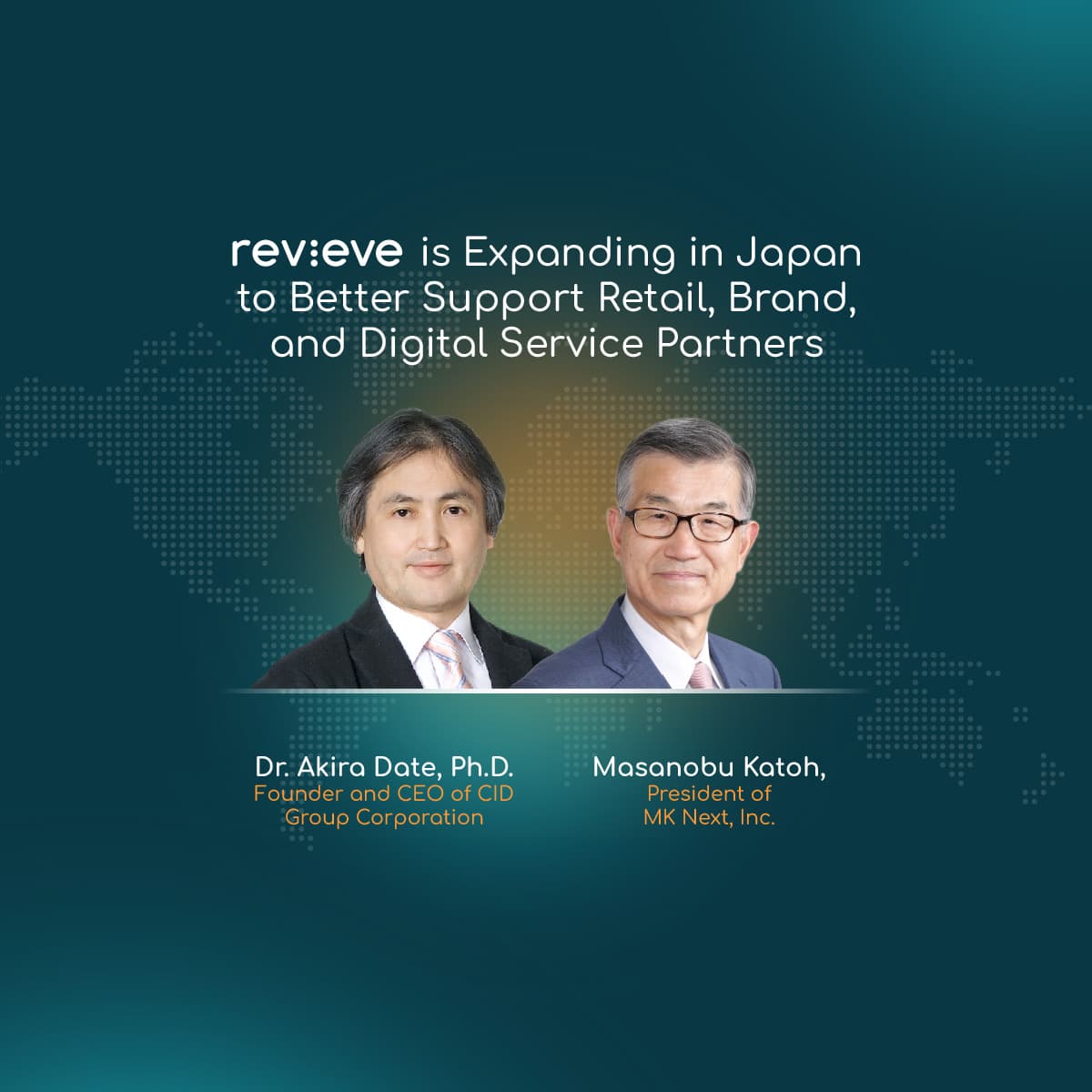Revieve® Expands Business in Japan and Adds To Advisory Board