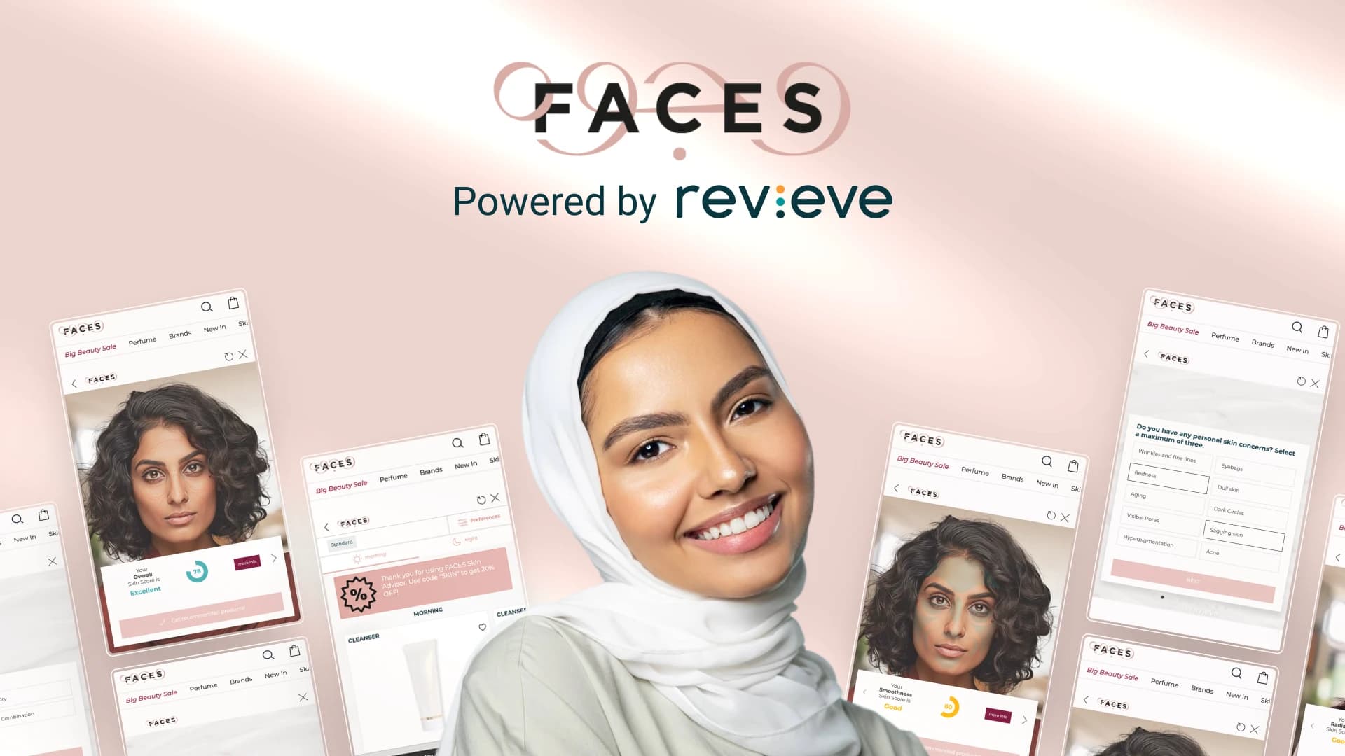 Faces and Revieve Establish a New Era of Beauty Innovation in the Middle East with AI-Powered Skin Advisor