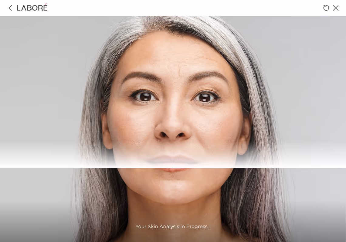 A customized selfie-taking experience with intuitive on-screen filters and skin analysis tools.