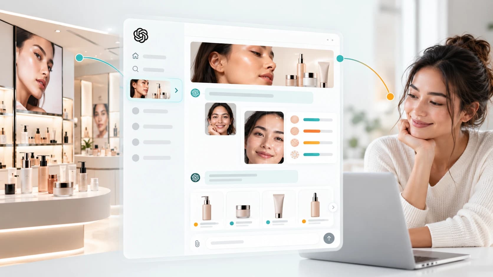 AI Skin Advisor for ChatGPT — conversational skin analysis and personalized recommendations inside ChatGPT.