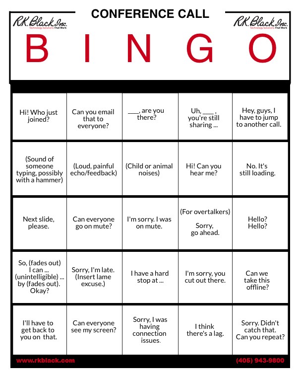 bingo call